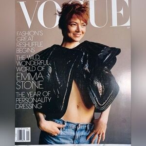 VOGUE Magazine - Sept. 2025 - The Wild Wonderful World Of Emma Stone *NEW*